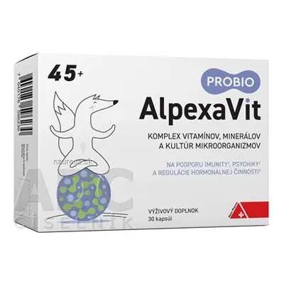 Global Pharma CM Sp. z o.o. AlpexaVit PROBIO 45+ cps 1x30 ks