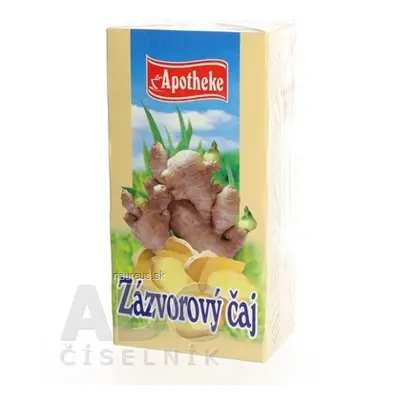 MEDIATE s.r.o. APOTHEKE zázvorový čaj 20x1,5 g (30 g) 20 x 1.5 g