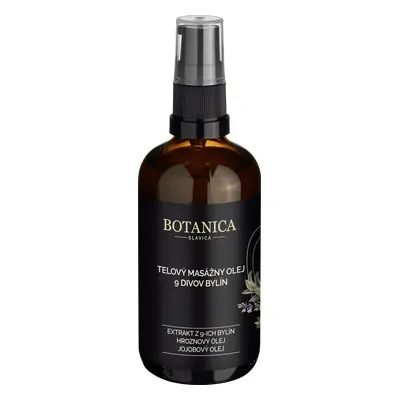 Botanica Slavica Tělový masážní olej 9 divů bylin 100 ml