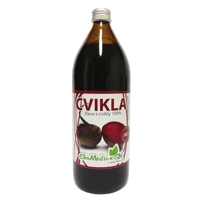 EkoMedica Šťáva Červená řepa 100% - 1L 1000 ml