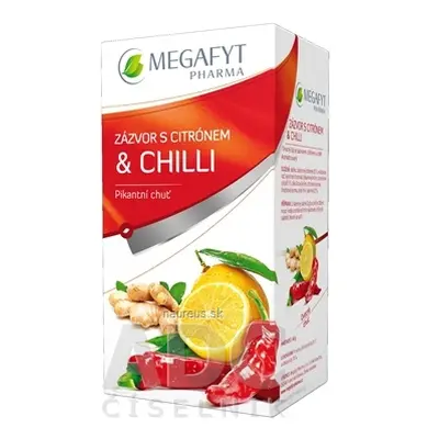 Megafyt Pharma s.r.o. MEGAFYT ZÁZVOR s citronem & chilli 20x2 g (40 g) 20x2 g