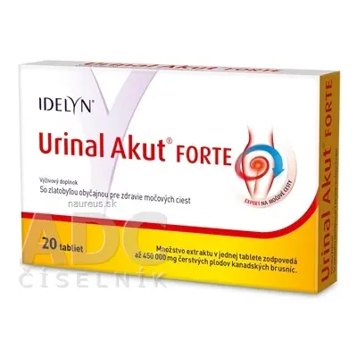 Idelyn s.r.o. Urinal Akut FORTE cps 1x20 ks 20 ks