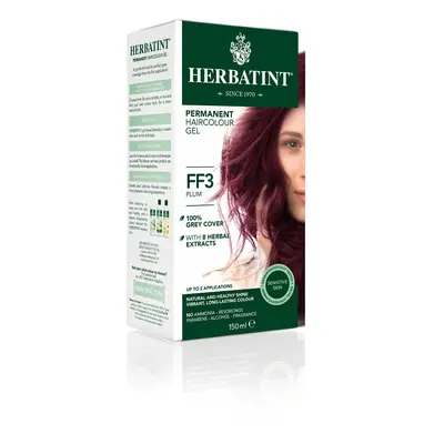 HERBATINT HERBATINT FF3 švestka permanentní barva na vlasy 150 ml