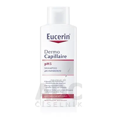 BEIERSDORF AG Eucerin DermoCapillaire pH5 šampon pro citlivou pokožku 1x250 ml 250 ml