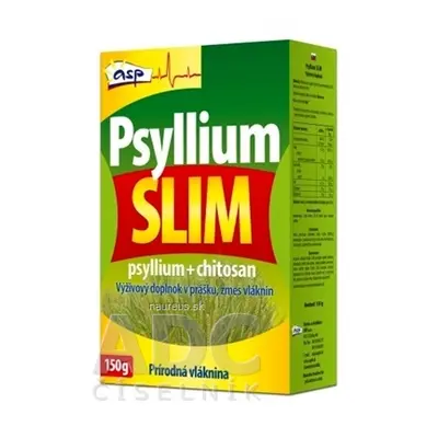 A S P s.r.o. asp Psyllium SLIM prášek, směs vláknin 1x150 g 150 g