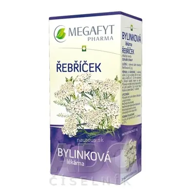 Megafyt Pharma s.r.o. MEGAFYT Bylinková lékárna ŘEBŘÍČEK bylinný čaj 20x1,5 g (30 g) 20 x 1.5 g