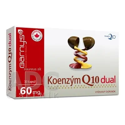 BioPol GN s.r.o. div. Pharma United Ltd. (CAN) Barnys Koenzym Q10 dual 60 mg cps 1x30 ks 30 ks