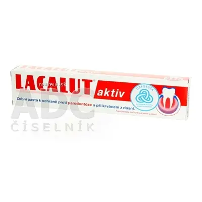 Dr. Theiss Naturwaren GmbH LACALUT AKTIV Zubní pasta 1x75 ml 75 ml