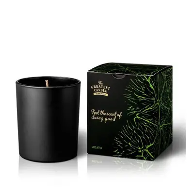 The Greatest Candle in the World Vonná svíčka v černém skle (170 g) - mojito 170 g