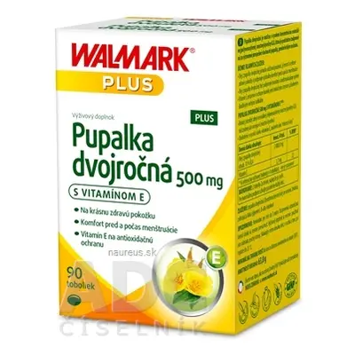 WALMARK, a.s. WALMARK Pupalka dvouletá 500 mg s vitaminem E cps 1x90 ks 90 ks