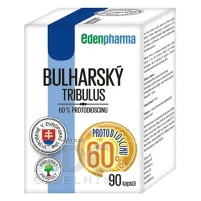 Ing. RNDr. Ivan Olejníček - MedinTerra EDENPharma Bulharský TRIBULUS cps 1x90 ks