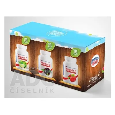 Dobré zo Slovenska, s.r.o Dobré z SK Vitamin C Výhodné balení tbl 200 mg (příchuť: malina + acai