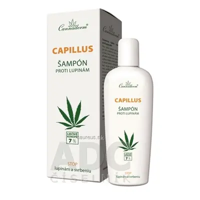 Simply You Pharmaceuticals a.s. Cannaderm Capillus - šampon proti lupům NEW 1x150 ml 150 ml