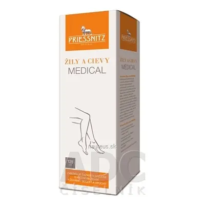 SOLINEA Sp. z o.o. S.K.A. PRIESSNITZ ŽÍLY A CÉVY MEDICAL gel 1x125 ml 125 ml