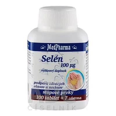 MedPharma, spol. s r.o. MedPharma SELEN 100 MCG tbl 100 + 7 zdarma (107 ks) 107 ks