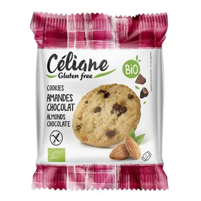 Celiane glutenfree Celiane bezlekové sušenky s kousky mandlí a čokolády 50 g