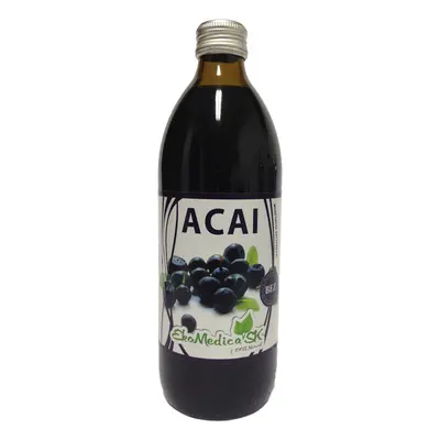 EkoMedica Šťáva Acai 100% - 500 ml 500 ml