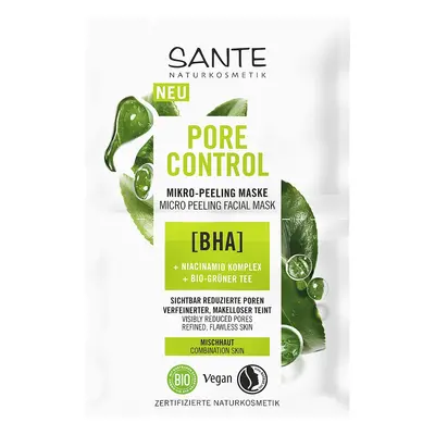 Sante Peelingová maska PORE CONTROL 2x4ml