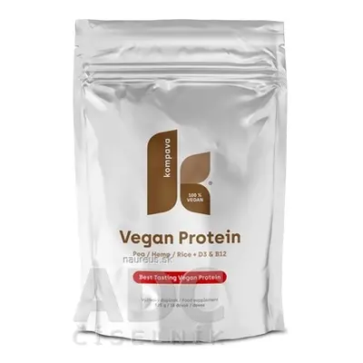 Kompava VEGAN PROTEIN 525 g/15 dávok čokoláda-skořice 525 g