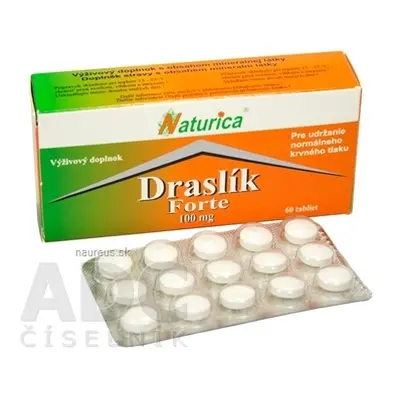 PharmTurica s.r.o. Naturica Draslík forte tbl 1x60 ks 60 ks