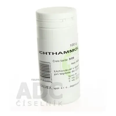 GALVEX spol. s.r.o. ICHTHAMMOLUM Ph.Eur. - GALVEX LIQ 1x100 g 100g