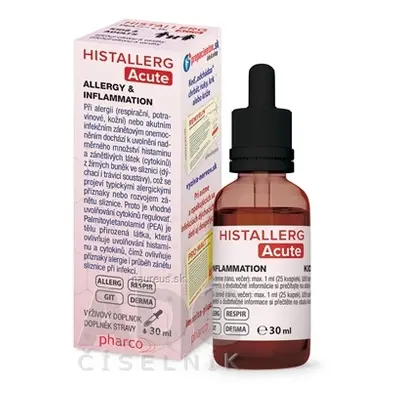 Salix s.r.l. HISTALLERG Acute kapky 1x30 ml