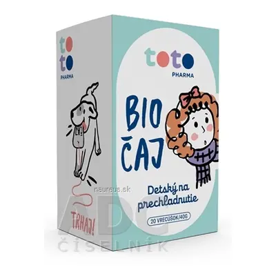 TOTO Pharma s.r.o. TOTO BIO ČAJ Dětský na nachlazení sáčky 20x2 g (40 g) 42g