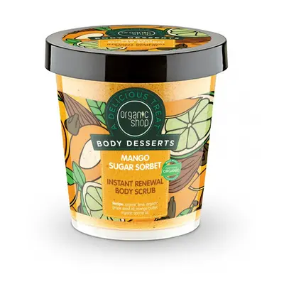 Organic Shop Organic Shop - Mangový cukrový sorbet - Tělový peeling 450ml 450 ml