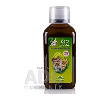 NATURES s.r.o. NATURES Beta glucan sirup pro zvířata 1x200 ml