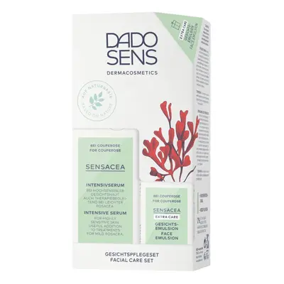 DADO SENS Sada SENSACEA Intenzivní sérum 50 ml a ZDARMA Pleťová emulze 15 ml na kuperózu 50 ml +