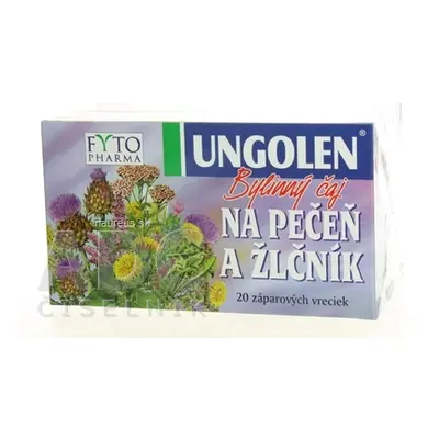 FYTOPHARMA, a.s. FYTO UNGOLEN Bylinný čaj NA JÁTRA A ŽLUČNÍK 20x1,5 g (30 g) 20 x 1.5 g