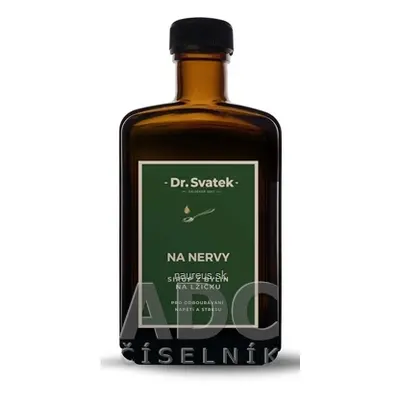 Herbadent s.r.o. Dr.Svatek SIRUP z bylin NA NERVY 1x250 ml