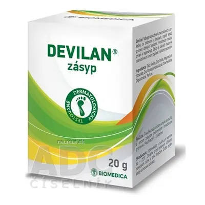 Biomedica, spol. s r.o. BIOMEDICE DEVILAN zásyp (inov.2022) 1x20 g