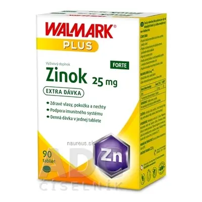 WALMARK, a.s. WALMARK Zinek FORTE 25 mg tbl 1x90 ks 90 ks