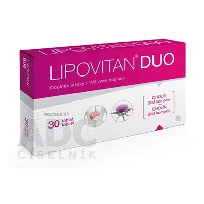 Herbacos Recordati s.r.o. LIPOVITAN DUO tbl 1x30 ks 30 ks