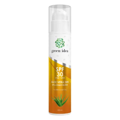 TOPVET Aloe vera opalovací mléko SPF 30 200ml 200 ml