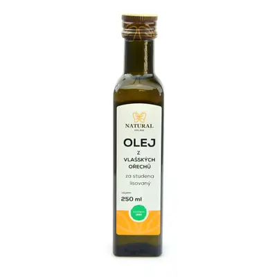 Natural Jihlava Olej z vlašských ořechů lisovaný za studena - Natural 250ml 30 ks