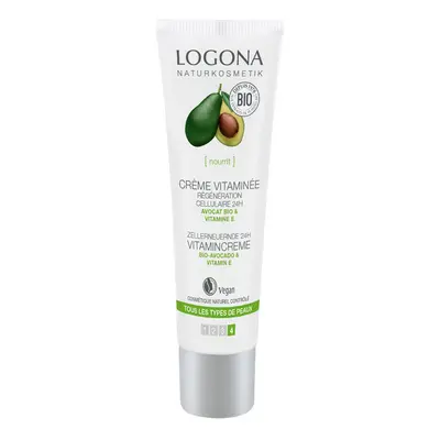 Logona 24h vitamínový krém BIO avokádo 30 ml