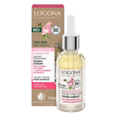 Logona Intenzivní hydratační 2-fázové sérum BIO růže 30ml