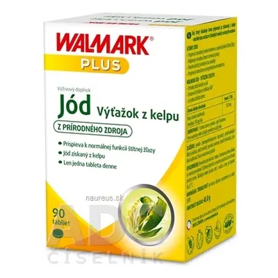 WALMARK, a.s. WALMARK Jód Výtažek z kelpu tbl 1x90 ks 90 ks