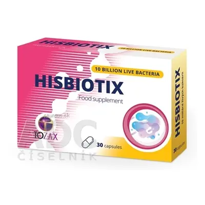 Laverna trade, s.r.o. TOZAX Hisbiotix cps 1x30 ks