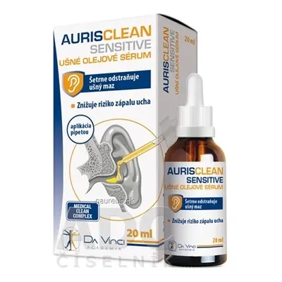 Simply You Pharmaceuticals a.s. AurisClean Sensitive ušní olejové sérum 1x20 ml