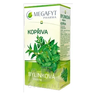 Megafyt Pharma s.r.o. MEGAFYT Bylinková lékárna kopřivy bylinný čaj 20x1,5 g (30 g) 20 x 1.5 g