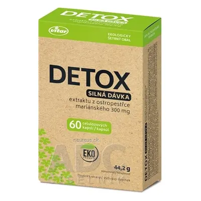 VITAR s.r.o. VITAR DETOX SILNÁ DÁVKA cps 1x60 ks