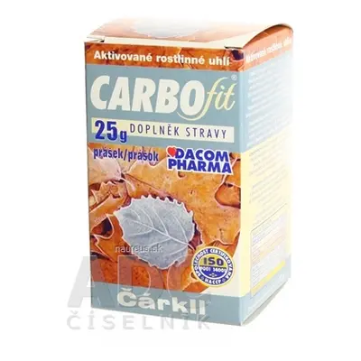 DACOM Pharma s.r.o. Carbofit Čárkll prášek 1x25 g 25 g