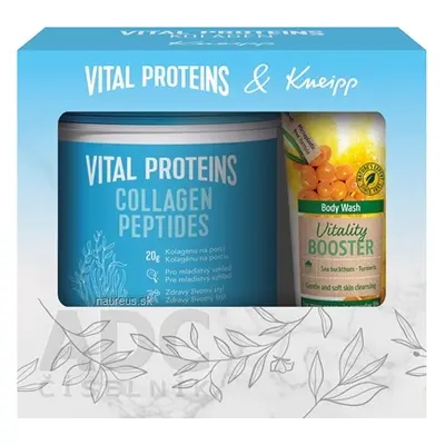 Mucos Pharma CZ,s.r.o. VITAL PROTEINS + Kneipp Dárkové balení Collagen Peptides prášek 567 g + V