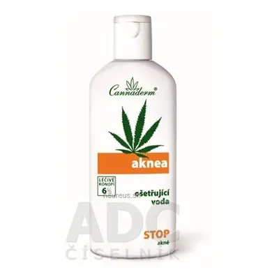 Simply You Pharmaceuticals a.s. Cannaderm Aknea ošetřující voda na akné 1x200 ml 200ml