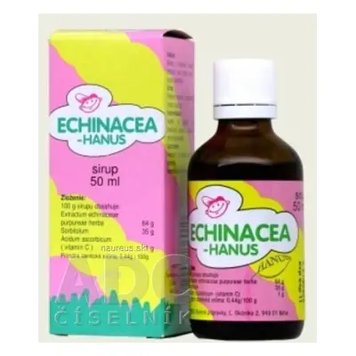 Hanus - Bylinné prípravky HANUS ECHINACEA DĚTSKÝ SIRUP 1x50 ml 50 ml