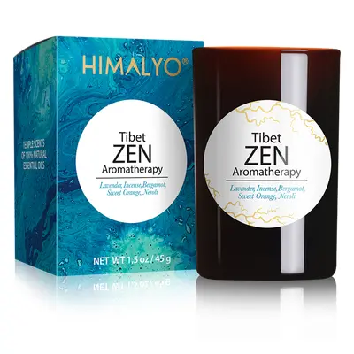 HIMALYO Tibet Zen Aromatherapy svíčka 45 g 45 g