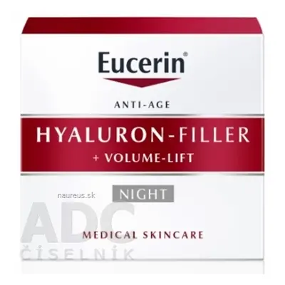 BEIERSDORF AG Eucerin HYALURON-FILLER + Volume-Lift Noční krém Anti-Age 1x50 ml 50 ml